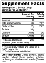 Grass-Fed Collagen Peptides Powder (Chocolate) - Image 3